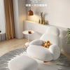 Fluffy White Wohnzimmerstuhl Modern Niedlich Boden Ergonomischer Wohnzimmerstuhl Lounge Relaxsessel Möbel Salon Home Möbel