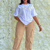 2 Piece Women Sets Dashiki African New Arrival Summer Autumn Matching Sets Two Pieces Sets Top Pants Suits Outfits Clothing