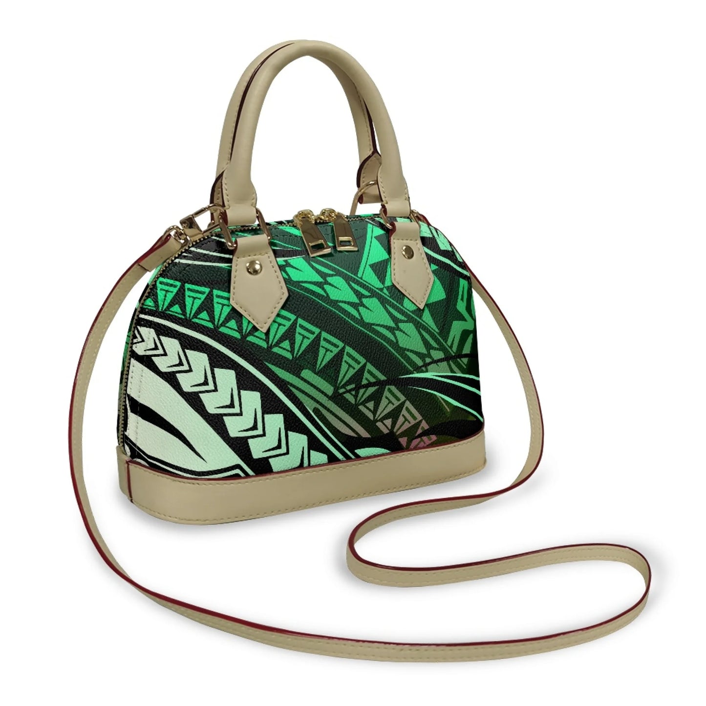 Polynesische Damen-Umhängetasche 2025 Neues Design Samoa-Musterdesign Maßgeschneiderte Damenhandtasche Party Quadratische Umhängetasche