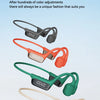 Knochenschallkopfhörer Bluetooth 5.4 Kabellose Ohrhörer IPX8 Wasserdicht für Schwimmsportler Unterstützt MP3-Player mit 32 GB RAM