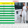 Pencil Jumpsuit Women New Full Seasons Casual Fitness Sporty Playsuit Sleeveless Slim Activewear All In One Jumpsuit Clothing