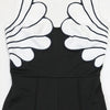 Beyprern Wunderschöner Jumpsuit mit Muscheldetails für Damen, ärmelloser Palazzo-Jumpsuit, weites Bein, Hosenanzug, Overalls, sexy Clubwear