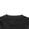 TWOTWINSTYLE Solid Spliced Bowknot T Shirt For Women O Neck Long Sleeve Patchwork Mesh Casual Temperament T Shirts Female Style