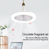 Ceiling Fan with Lighting Lamp Converter Base with Remote Control Ceiling Fan Lamp for Bedroom Living Home Silent 3 Speed