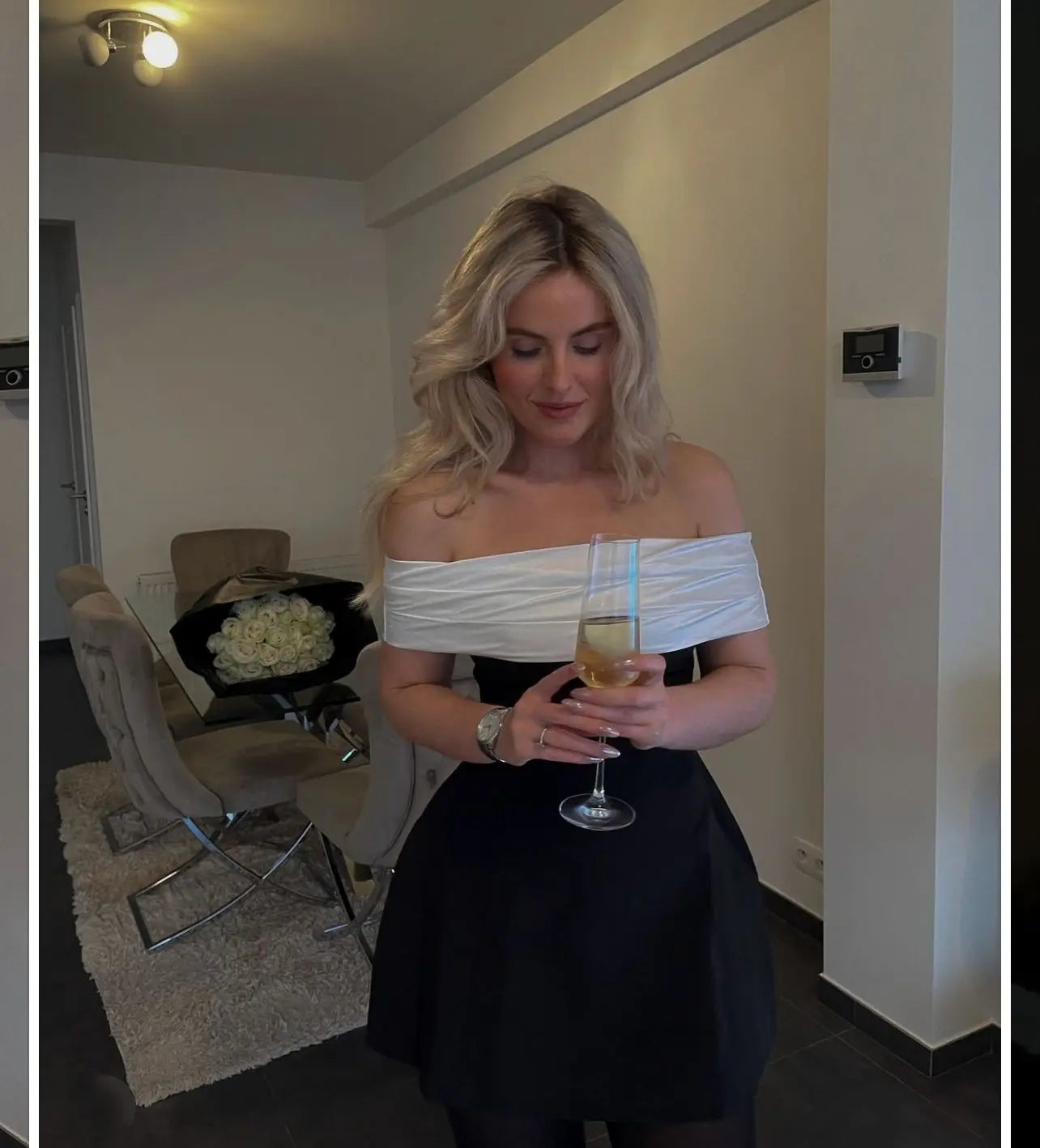 Damen Trägerloses Rückenfreies Kurzes Kleid Elegant Sexy Off Shoulder Ärmellose Kleider 2025 Damen Abendparty Geburtstagskleider Schwarz
