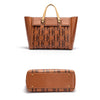 CHCH Mode Retro Print Bucket Bag Reise Party Bankett Umhängetasche Luxus Klassiker 2024 Winter Damen Große Kapazität Handtasche