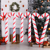 90cm aufblasbare Weihnachts-Zuckerstange, Luftballon, Spazierstöcke, 2023 Weihnachtsdekoration für Zuhause, 2024 Neujahrsparty-Zubehör, Kindergeschenk