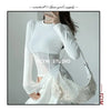 Summer Women T Shirt Girls T-Shirt Woman Clothes Long Sleeve Tops Spring Black Slim Tshirt Female Crop Top Tee Sexy Skinny Y2k
