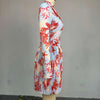 Women Two Piece Sets Shorts Skirt Set Full Sleeve Print Top Short Skirts A Line Pleated High Waist Y2k Streetwear Elegant Autumn