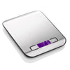 Digital Kitchen Scale 5kg/10kg Stainless Steel Panel USB Charg Precise Small Platform Scale Portable Multifunction LCD Display