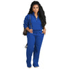 Streetwear 2 Piece Sets Women Outfit Fall Clothes 2024 Women Fleece Pullover Sweatshirt Top and Pants Sets Sweatsuits Woman Sets