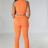 pants sets women summer outfits for women 2023 two piece set for woman 2 piece sets woman outfit crop top pants summer clothes