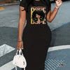 Women's Summer Short Sleeved Sexy Dress