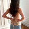 Spicy Girl Sexy Tight Corset Lace Hollow Sleeveless Strapless Top 2025 Summer Fashion Women Street Trendy Vest
