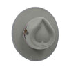 Fedora hat nubuck leather elastic webbing concave top wide brim hat for men and women autumn and winter hat  sombrero hombre