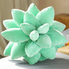 Inyahome 3D Sukkulenten-Kissen Kaktus Plüsch Blumenpflanze Geformtes Kissen für Wohnzimmer-Dekoration Neuartige Dekoration Pflanzen-Deko