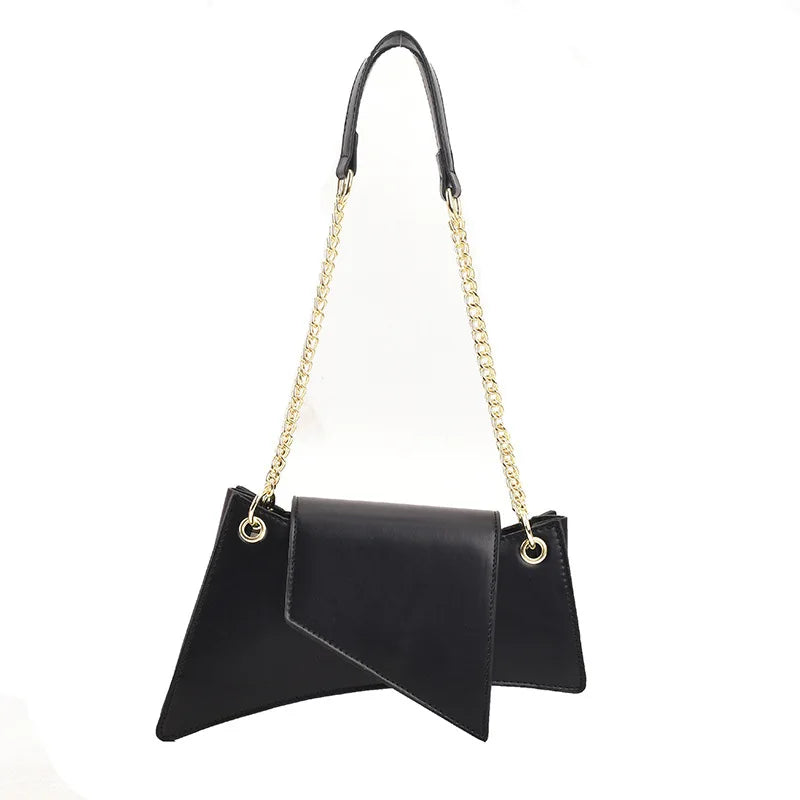 High quality Ladies Shoulder Bag Sense of luxury Chain Handbags Premium Leather Retro Women Bags Designer Lady Armpit Bag Clutch