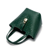 Retro Classic Women's Fashion Handbags Pure Color Design Metal Lock Buckle Accessories Ladies Shoulder Bags Minimalist Versatile