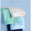 4pcs Boxer Shorts Men's Ice Silk Underwear Cool Underpants Breathable Sexy Thin Panties U Convex Lingerie Wholesale Lots L-6XL