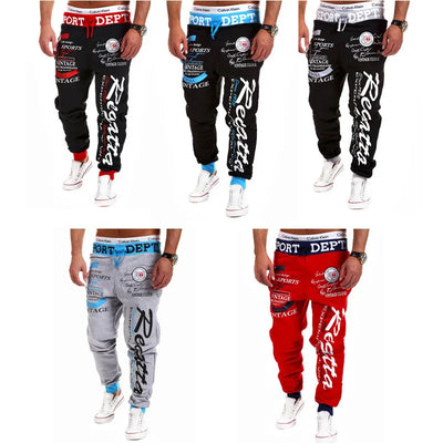 2026 New Men Jogging Long Pants Autumn and Winter Mens Fleece Hip Hop Sweatpants Soft Sports Pants Jogging Pant