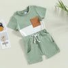 ma&baby 0-3Y Toddler Infant Baby Boy Girl Clothes Sets Casual Short Sleeve T-shirt Tops Shorts Summer Outfits Clothing