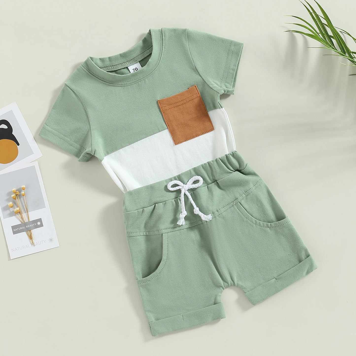ma&baby 0-3Y Toddler Infant Baby Boy Girl Clothes Sets Casual Short Sleeve T-shirt Tops Shorts Summer Outfits Clothing