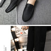 Men Casual Shoes 2024New Men's Loafers Comfortable Flat Casual Shoes Men Breathable Moccasins Slip-On Soft Leather Driving Shoes
