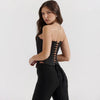 Summer Sexy Backless Strappy Sleeveless Mini Top Party Nightclub Birthday Party Bandage Tank Top