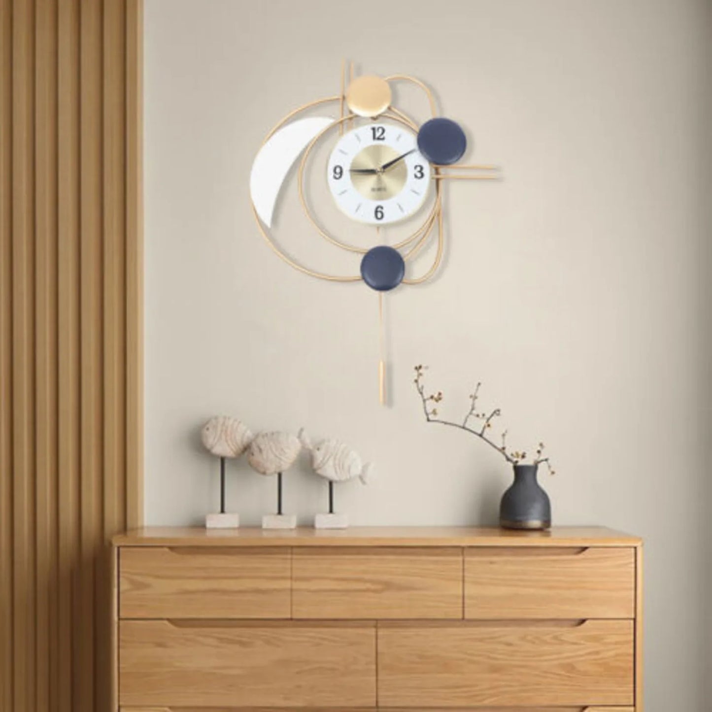 Creative Wall Clock Hanging Clocks Art Hanging Clocks For Living Room Modern Home Decor 3D Mute