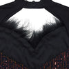 Wishyear Sexy Feather Mesh Patchwork Sequins Night Club Jumpsuits Shorts for Women Glitter Birthday Overalls Christmas Playsuits