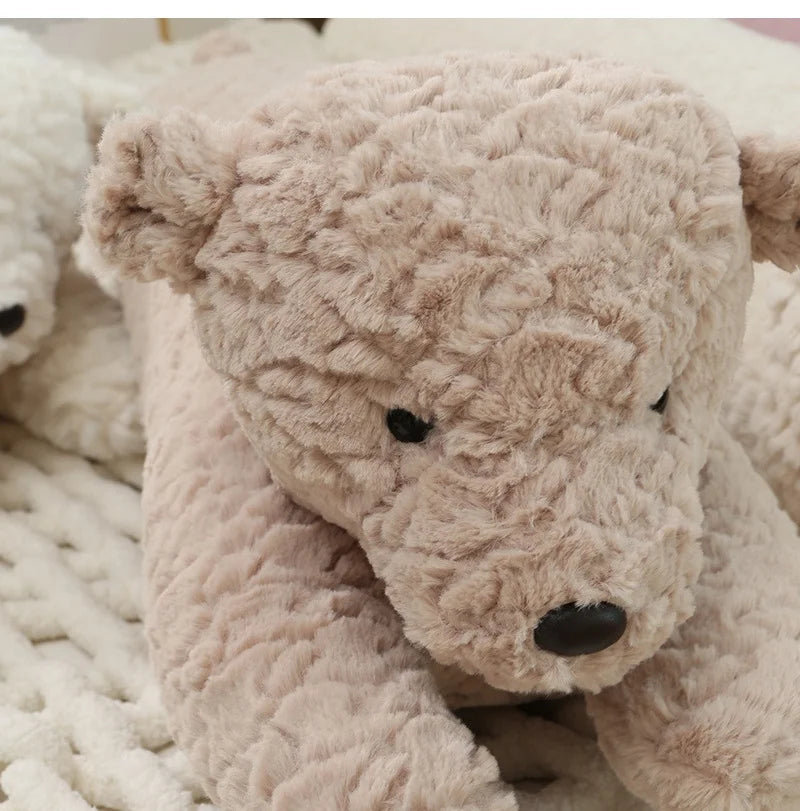 Großes Hasen-Körperkissen, langes Bär-Niedliches Stofftier-Kaninchen-Schlafkissen, dekoratives Körperkissen, Stuhlrückenlehnenkissen, Dekoration