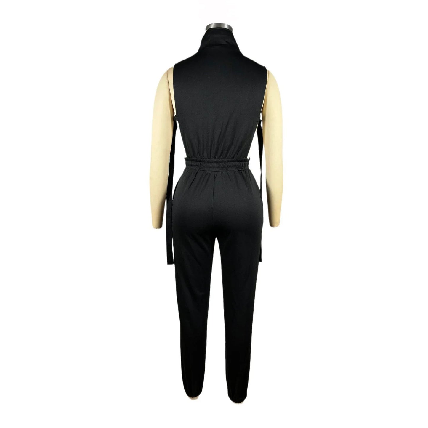 Jumpsuits für Damen 2024 Sommer Sexy Spicy Girl Seitenknopf Reißverschluss Ärmellos 4 Taschen Jumpsuit Streetwear Fashion Overalls
