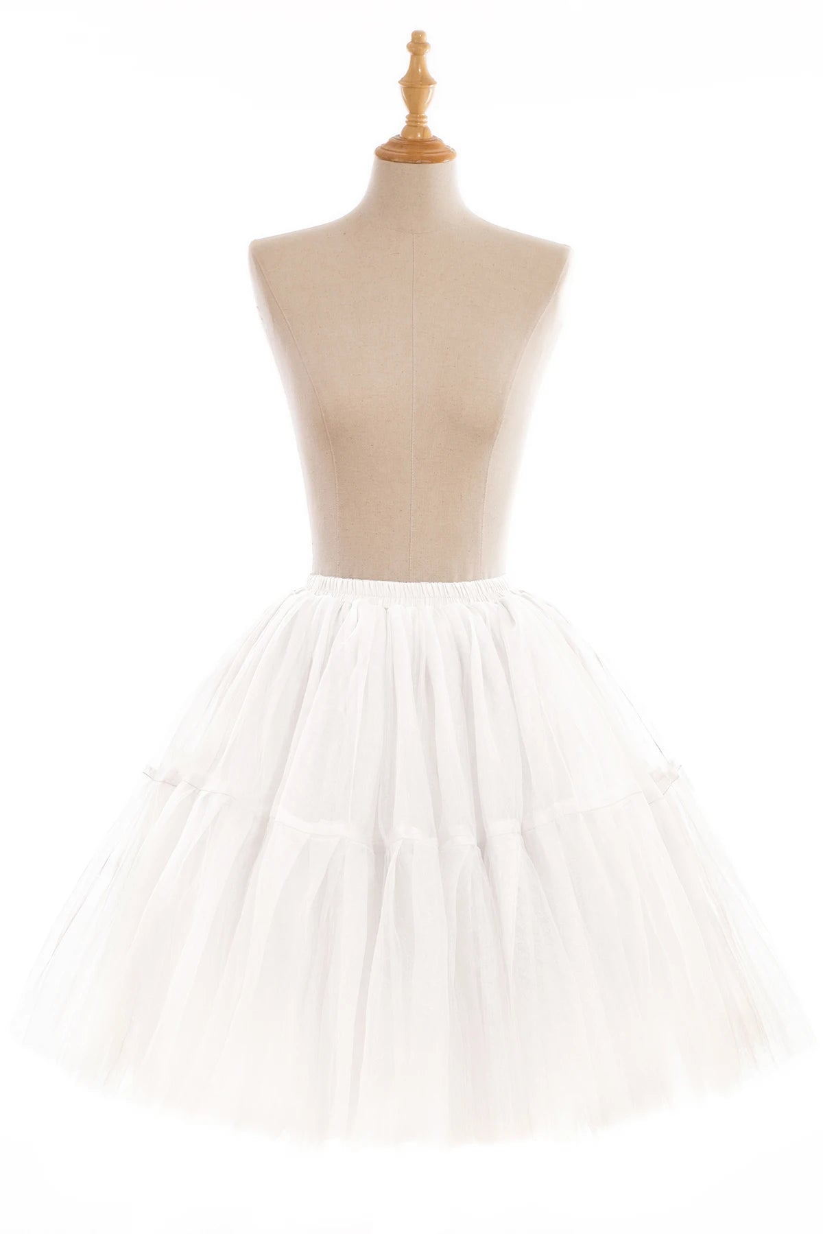 Multi-layer Tulle Tutu Skirts Fuchsia 6 Layers Fluffy Petticoat Underskirt Princess Ball Gown Women Halloween Party Skirt