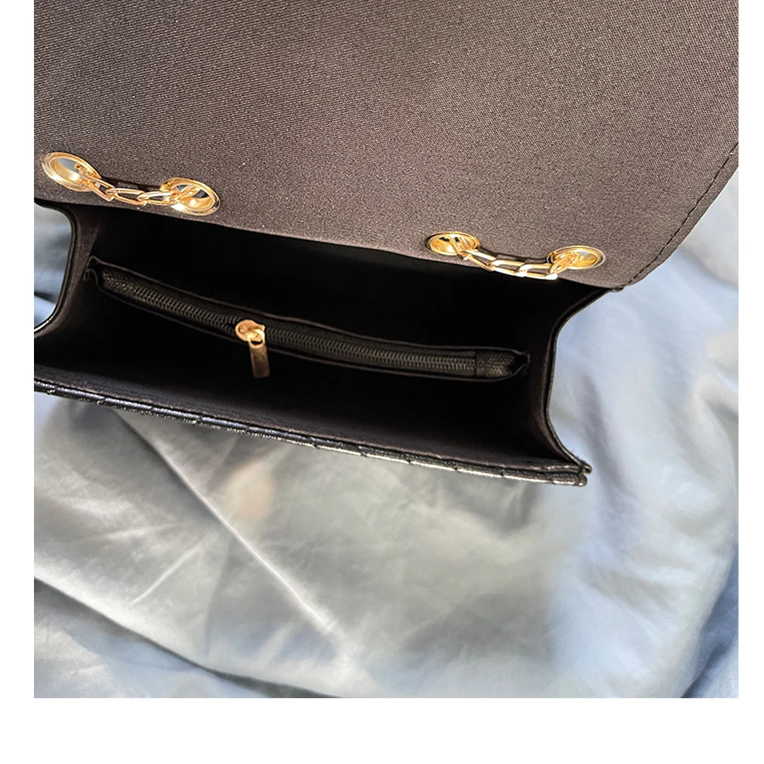 Embroidery Women Crossbody Bag Thread Luxury Handbag Shoulder Bags Brand Sequined Tassel Clutch Small Bag and Purse Party