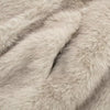 TRAF 2024 Women Fashion Cropped Faux Fur Jacket Coat Long Sleeve Front Snap-button Female Outerwear Chic Lapel Collar Thick Coat