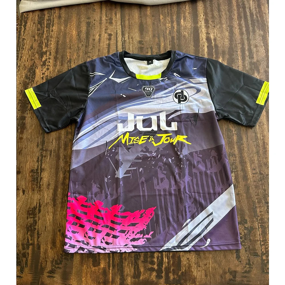 Summer Hot Maollot Jul T-shirt 90 Minute Sports Breathable Jersey Outdoor Quick-drying Football Shirt Men's Custom Tops Purchase