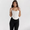 Summer Sexy Backless Strappy Sleeveless Mini Top Party Nightclub Birthday Party Bandage Tank Top