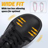 HOBIBEAR Minimalistische Schuhe für Herren und Damen, weite Zehenbox, Barfuß-Schuhe, Zero Drop, Freizeit-Sneaker aus Kunstleder, leichte Walking-Sneaker