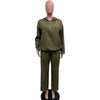 CM.YAYA Long Sleeve Women Set Loose Long Sleeve Hoodies Pant Suits 2024 Spring 2 Two Piece Sets Sporty Tracksuits Street Outfits