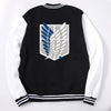 Cosplay Shield Baseball Uniform Anime Sports Clothing For Men Loose Oversize X-5XL Sportswears Personality Pocket Jacket Male