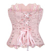 Hollow Out Corset Tops Irregular Hem Fishbone Underbust Top Slim Bandage Shapewear Bustier Korset Costumes Evening Party Corset
