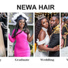 Newa Hair Human Hair HD Lace Wig With Bangs 5x5/7x5 HD Lace Closure Wig Natural Black Glueless Wigs Pre Plucked HD WIG For Women