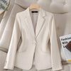 Spring Autumn Blazers New Small Suit Jacket Women Fashion Jacket High-Quality Professional Suit Ladies Blazers Female Outerwear