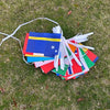2026 Football Cup Flag 14x21cm  Small World Flag Hanging Flag Bar Store Supermarket Cup banner for decoration