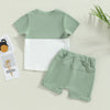ma&baby 0-3Y Toddler Infant Baby Boy Girl Clothes Sets Casual Short Sleeve T-shirt Tops Shorts Summer Outfits Clothing