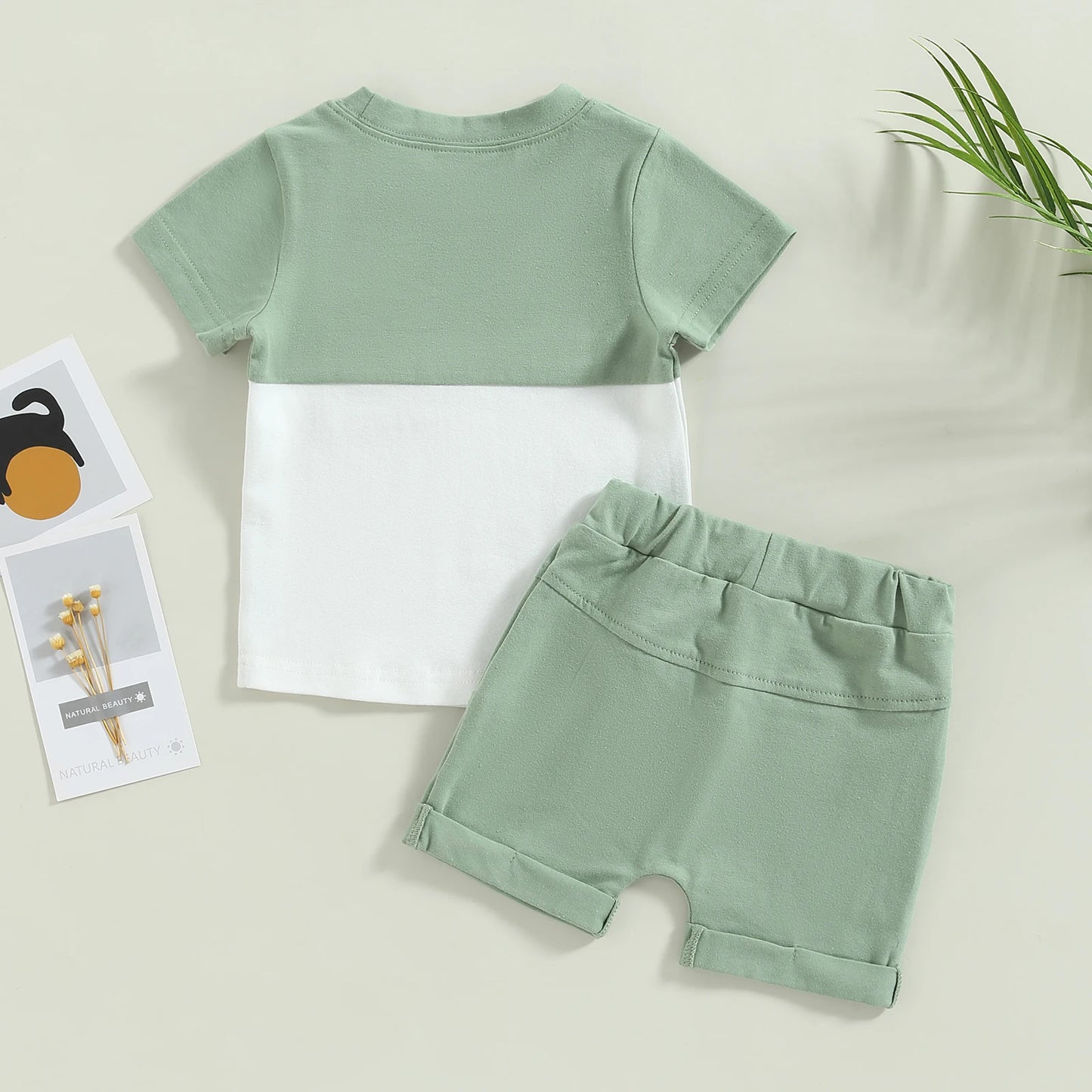 ma&baby 0-3Y Toddler Infant Baby Boy Girl Clothes Sets Casual Short Sleeve T-shirt Tops Shorts Summer Outfits Clothing