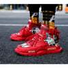QZHSMY Men Shoes High Quality Sneakers Platform Breathable Lightweight Red Basket Homme Mandarin Duck Luxury Brand Summer 2022