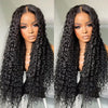180% Curly Wigs Human Hair Lace Frontal Wig 13x4 Hd Water Wave Lace Front Human Hair Wig Deep Wave Human Hair Wigs Brazilian