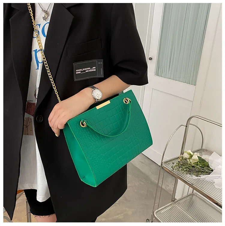 Fashion Luxury Crossbody Bags for Women 2023 New Trendy Designer Shoulder Bag Leisure Chain Solid Color Messenger Bag Handbags