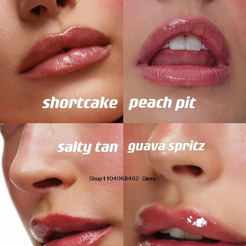 RHODE Makeup Toast Cheek Blush Cream Blusher Stick Lip Gloss Phone Case For iPhone INS SALTY TAN Raspberry Espresso Lipstick INS